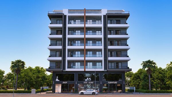Квартира в Алания, Турция, 55м² - изображение 5