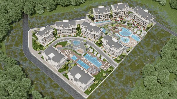 Apartament w Alanya, Turcja, 48m² - obraz 8
