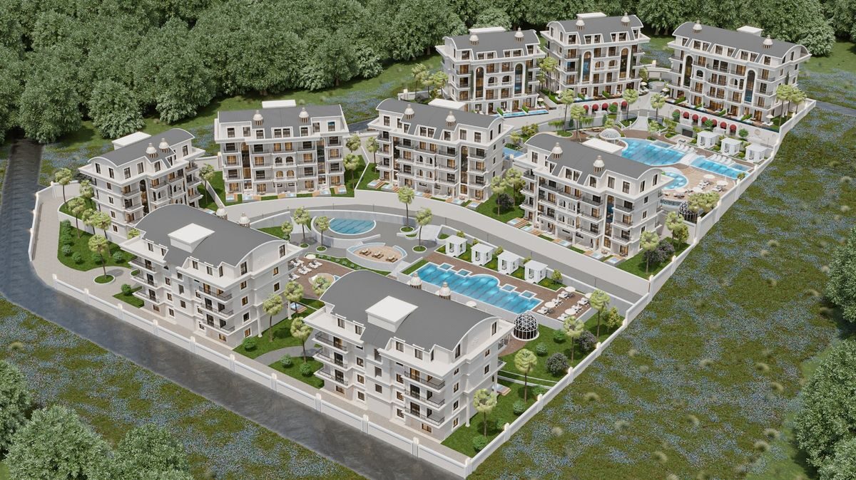 Apartament z 1 sypialnią, 48m² w Alanya, Turcja [ID: 0301-105496]