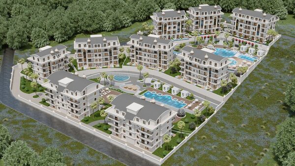 Apartament w Alanya, Turcja, 48m² - obraz 10