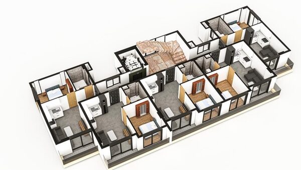 Apartament w Alanya, Turcja, 44m² - obraz 11