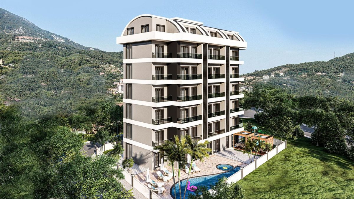Квартира с 1 спальней, 44м² в Алания, Турция [ID: 0301-105453]
