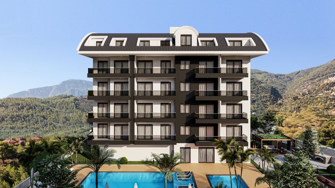 Квартира, 48м² в Алания, Турция [ID: 0301-106036]