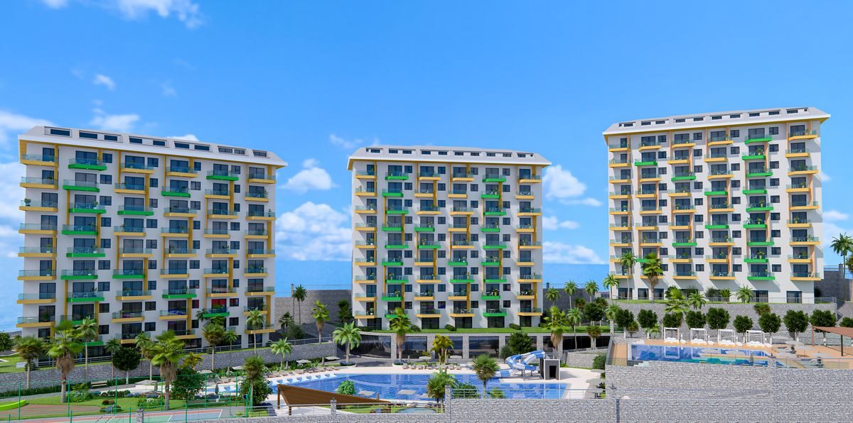 Квартира с 1 спальней, 55м² в Алания, Турция [ID: 0301-104855]
