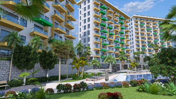 Квартира в Аланія, Туреччина, 55м² - зображення 9