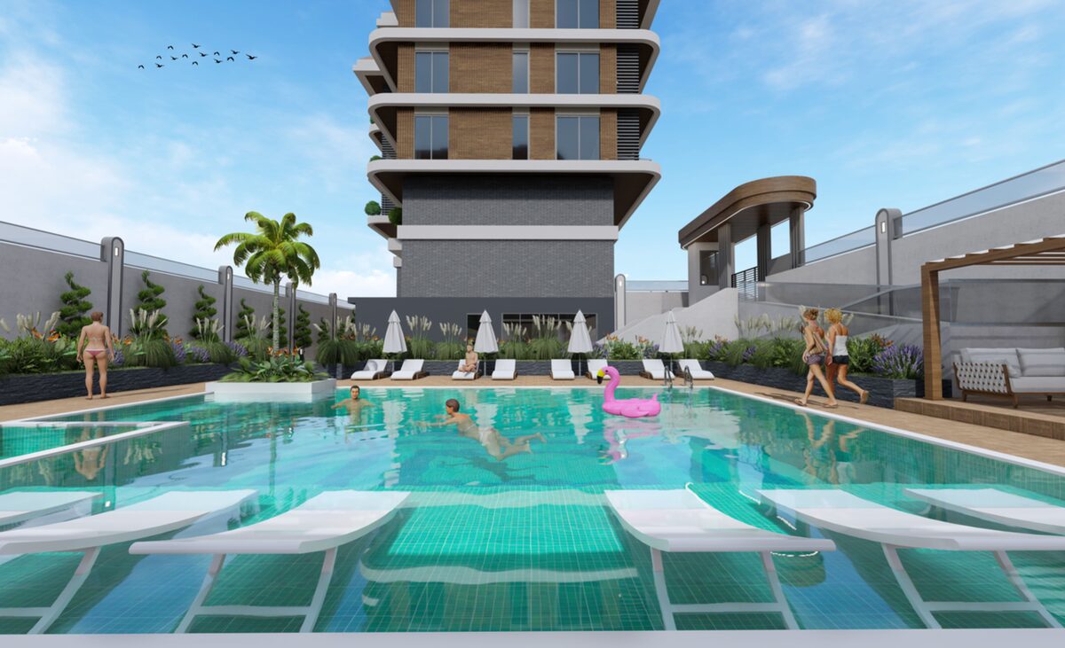 Apartament z 4 sypialniami, 52m² w Alanya, Turcja [ID: 0301-104844]