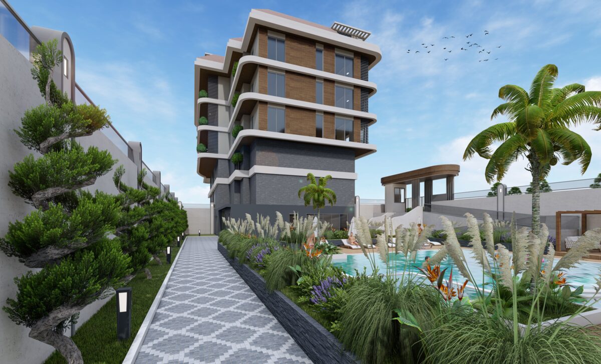 Apartament z 4 sypialniami, 52m² w Alanya, Turcja [ID: 0301-104844]