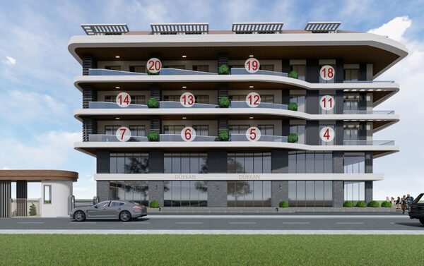 Apartament w Alanya, Turcja, 52m² - obraz 10