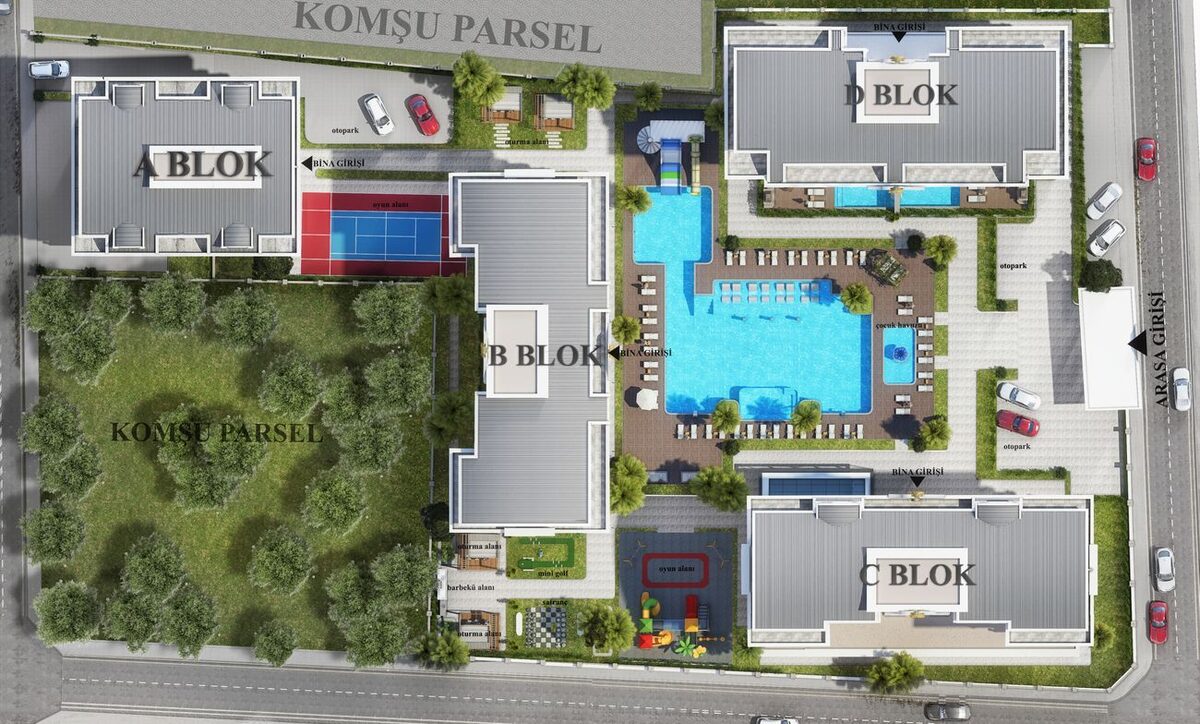 Квартира с 1 спальней, 40м² в Алания, Турция [ID: TA08-001]