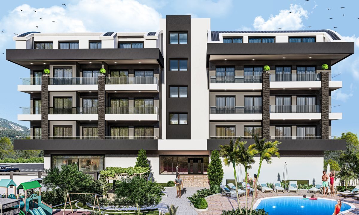 Квартира с 1 спальней, 46м² в Алания, Турция [ID: TA08-005]