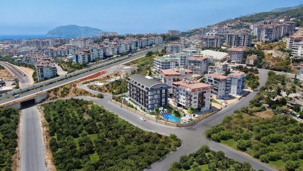 Апартаменти 2 спальні 83 м² в Аланії