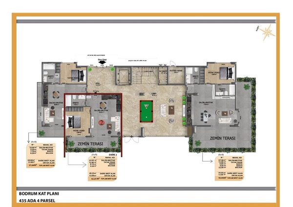 Квартира в Алания, Турция, 100м² - изображение 4