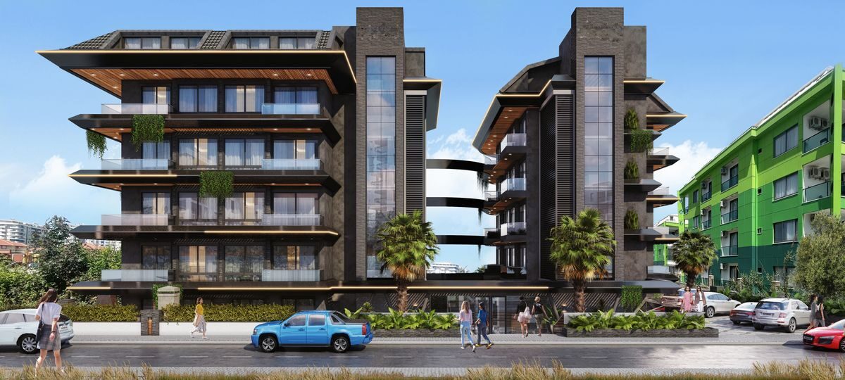 Apartment with 1 bedroom, 44m² in Alanya, Turkey [ID: TA08-028]