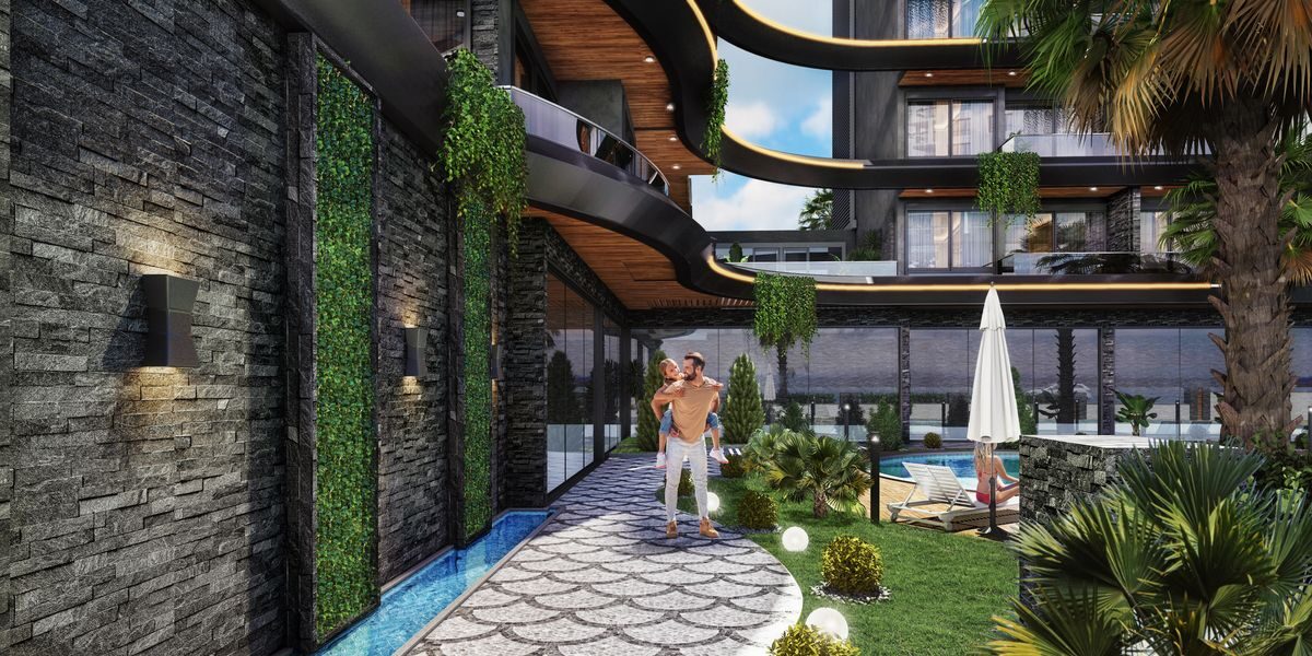 Apartment with 1 bedroom, 44m² in Alanya, Turkey [ID: TA08-028]