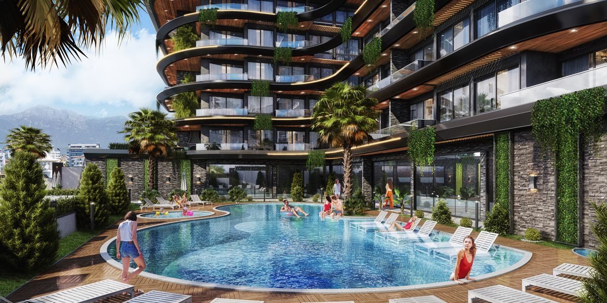 Apartment with 1 bedroom, 44m² in Alanya, Turkey [ID: TA08-028]