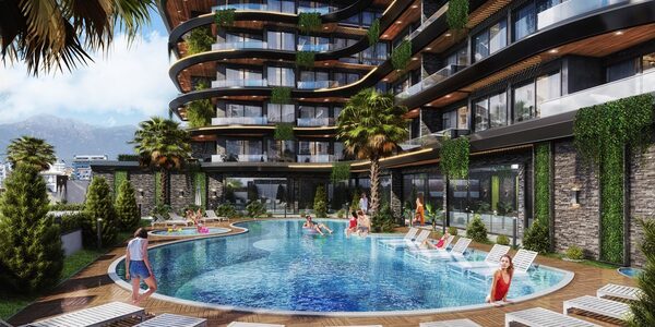Квартира в Алания, Турция, 44м² - изображение 5