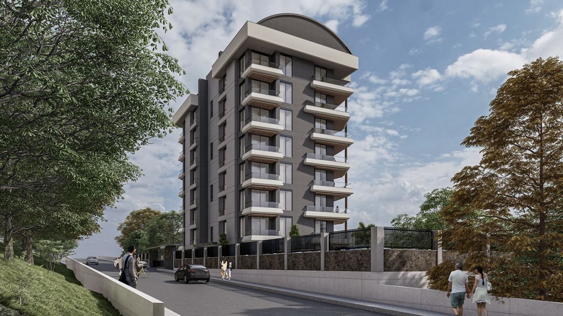 Квартира с 1 спальней, 52м² в Алания, Турция [ID: TA08-030]