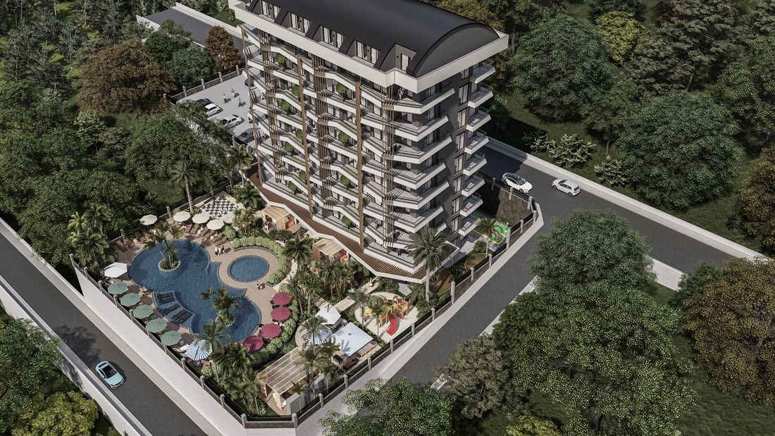 Квартира с 1 спальней, 52м² в Алания, Турция [ID: TA08-030]
