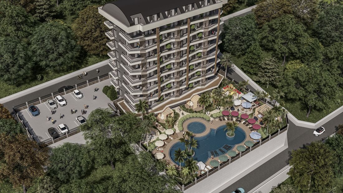 Apartment with 2 bedrooms, 66m² in Alanya, Turkey [ID: TA08-031]