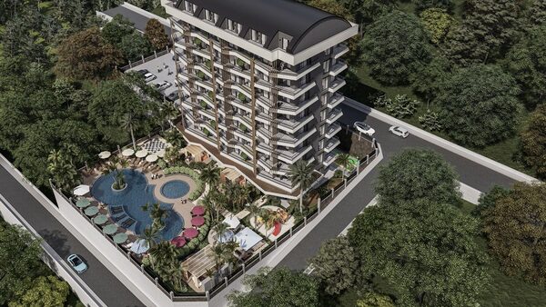 Apartment 2 bedroom 66 m² in Alanya