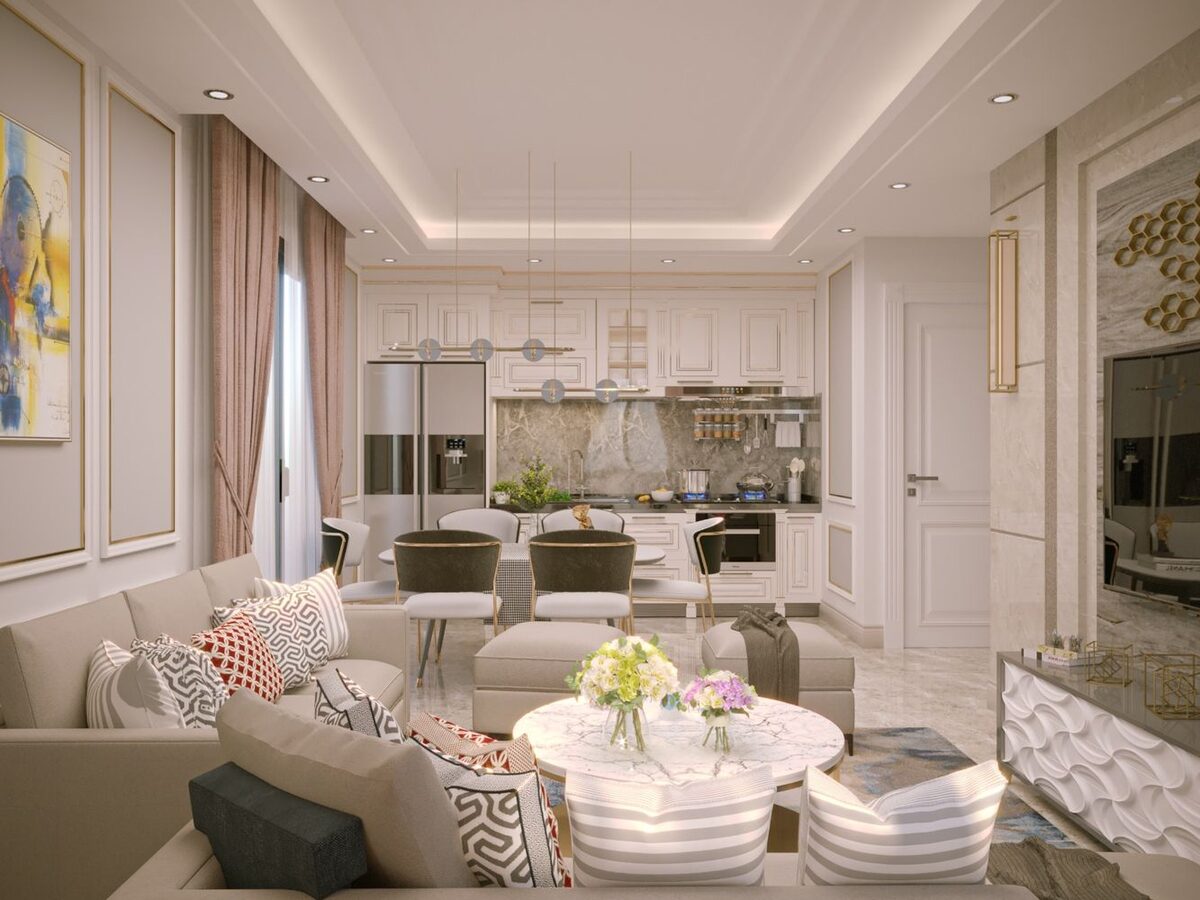 Apartment with 1 bedroom, 48m² in Alanya, Turkey [ID: TA06-001]