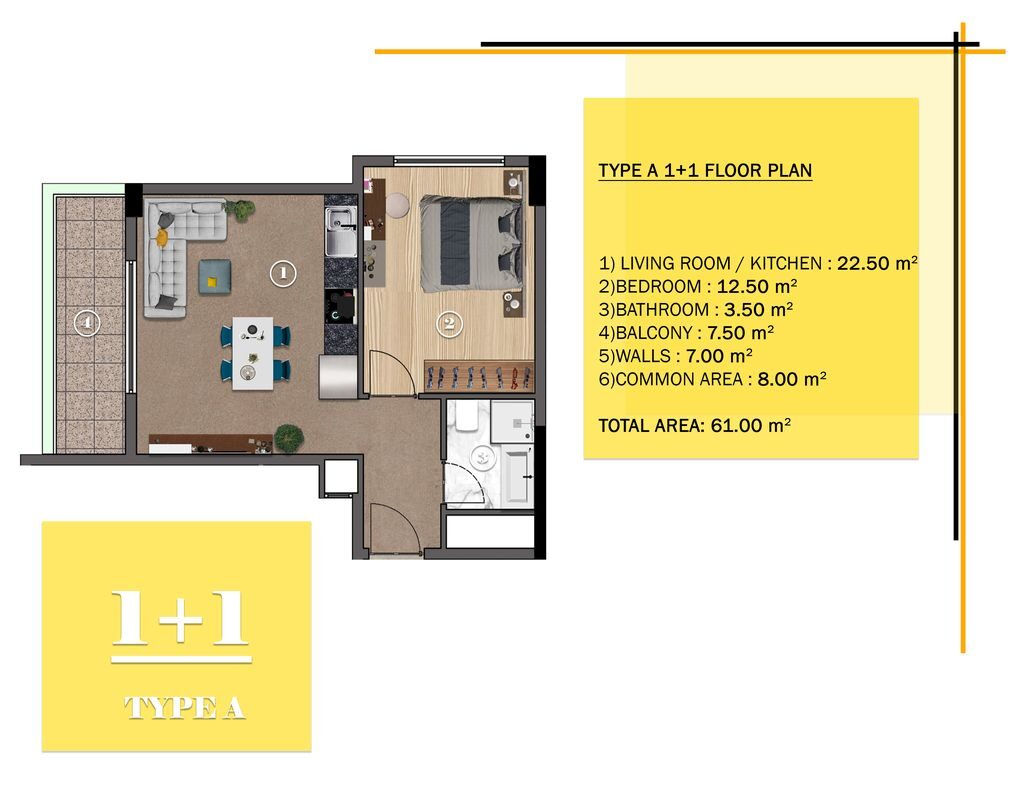 Apartment with 3 bedrooms, 139m² in Alanya, Turkey [ID: TA10-002]