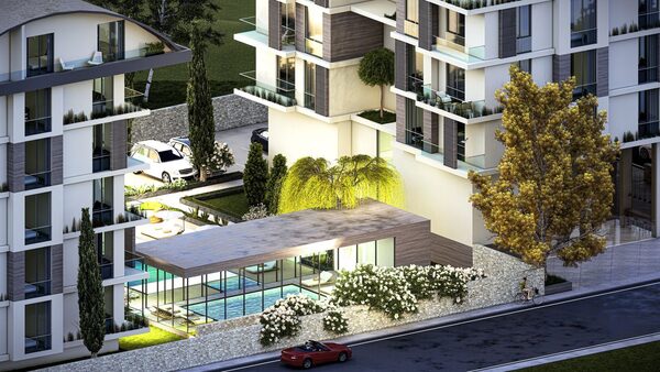 Квартира в Алания, Турция, 56м² - изображение 3