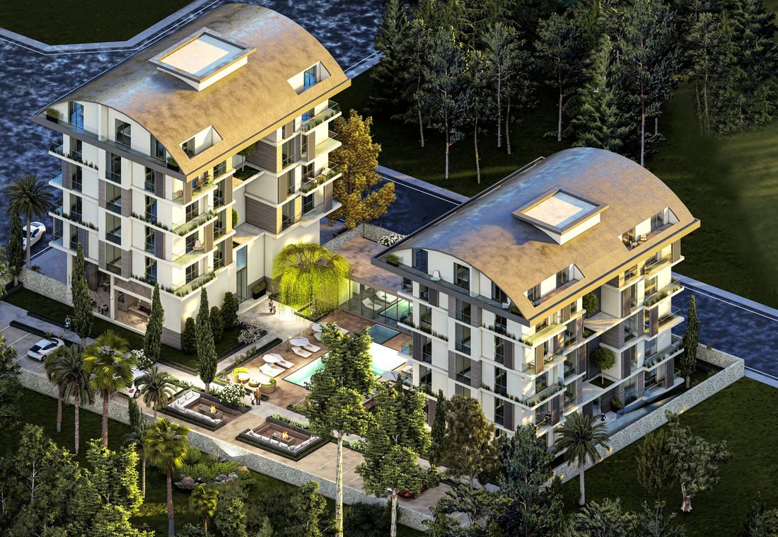 Квартира с 1 спальней, 56м² в Алания, Турция [ID: TA10-003]