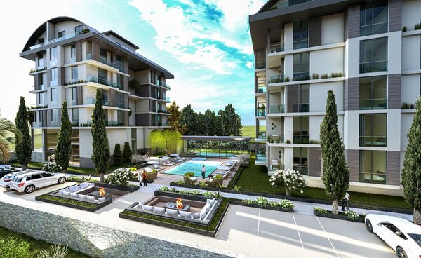Mieszkanie 3 pokojowe 114 m² w Alanyi, Turcja
