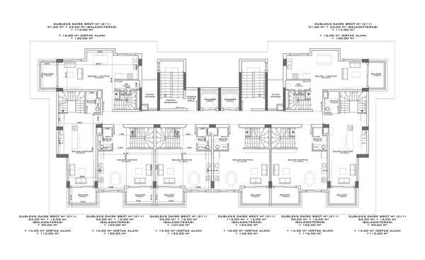 Квартира в Аланія, Туреччина, 118м² - зображення 13