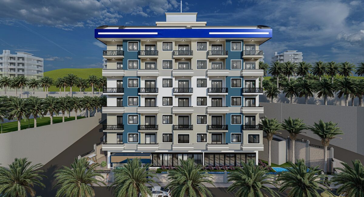 Apartment with 1 bedroom, 48m² in Alanya, Turkey [ID: TA11-003]