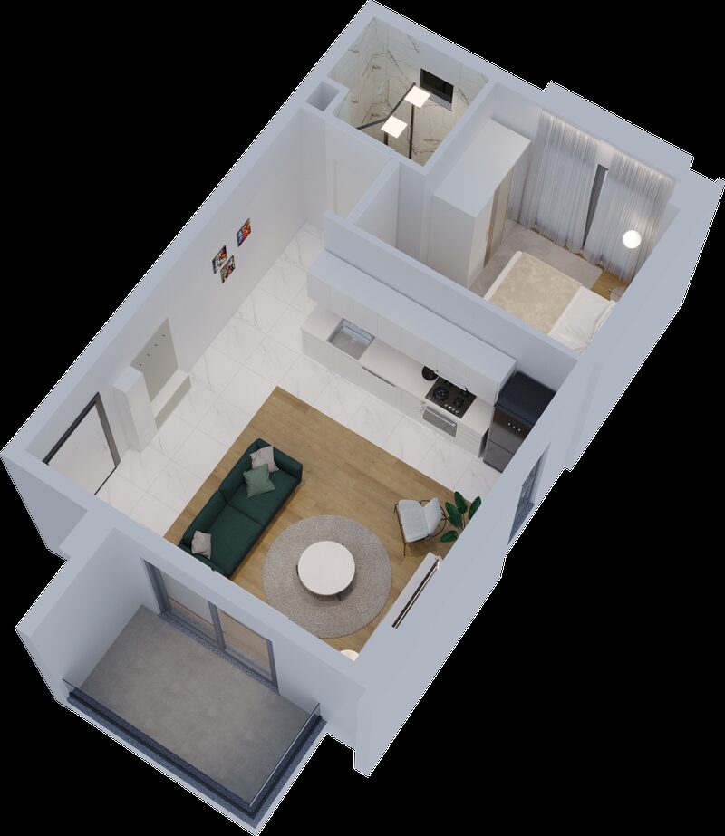 Квартира с 3 спальнями, 215м² в Алания, Турция [ID: TA13-002]
