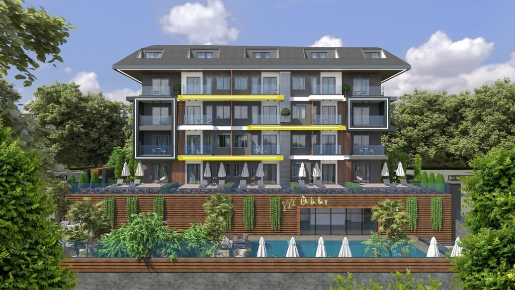 Квартира с 3 спальнями, 90м² в Алания, Турция [ID: TA14-003]