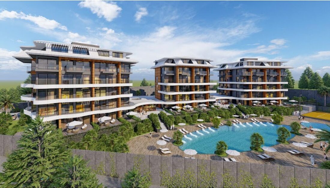 Apartament z 1 sypialnią, 49m² w Alanya, Turcja [ID: TA14-008]