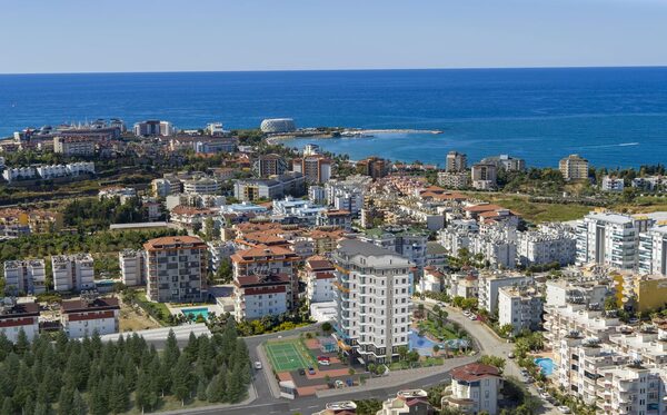 Квартира в Алания, Турция, 46м² - изображение 9