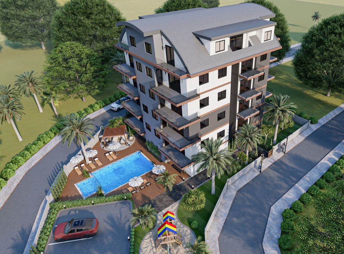 Квартира з 1 спальнею, 54м² в Аланія, Туреччина [ID: TA22-003]