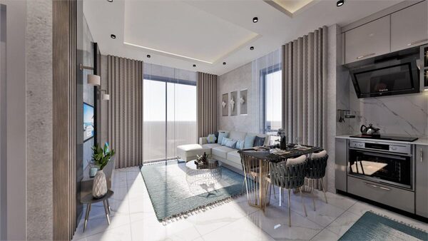 Квартира в Алания, Турция, 45м² - изображение 13