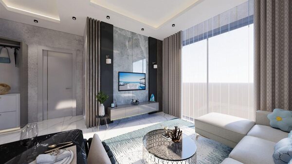 Квартира в Алания, Турция, 45м² - изображение 14