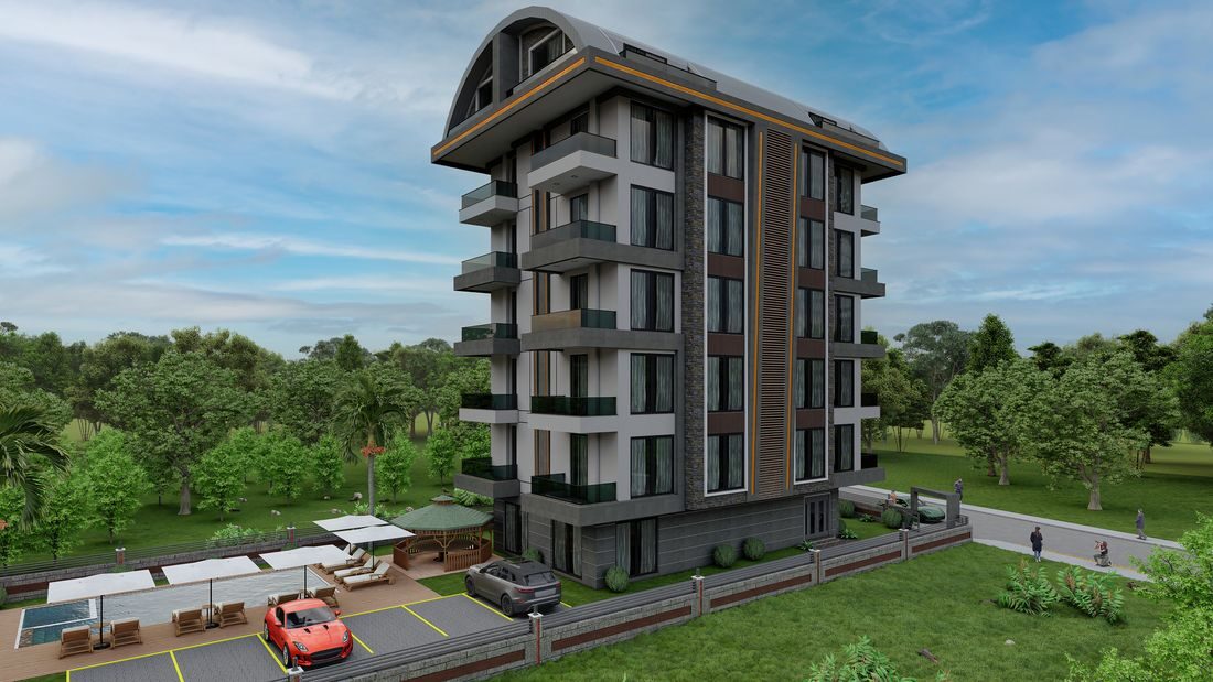 Квартира с 1 спальней, 45м² в Алания, Турция [ID: TA17-001]