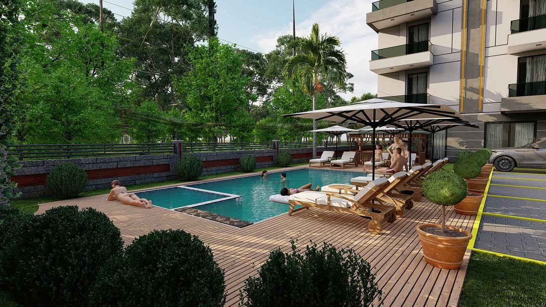 Квартира с 1 спальней, 45м² в Алания, Турция [ID: TA17-001]