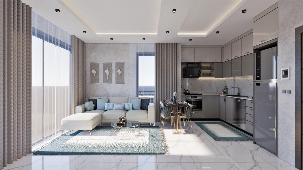 Квартира с 1 спальней, 45м² в Алания, Турция [ID: TA17-001]