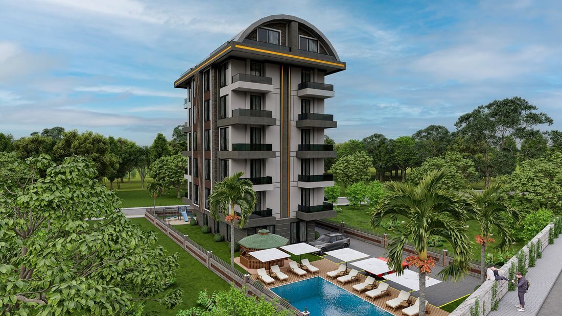 Квартира с 1 спальней, 45м² в Алания, Турция [ID: TA17-001]