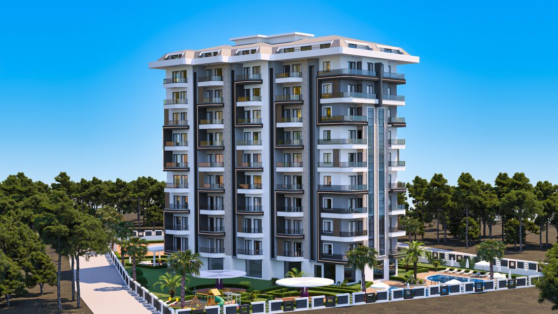 Квартира с 1 спальней, 56м² в Алания, Турция [ID: TA17-002]