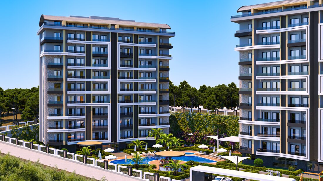Квартира с 1 спальней, 52м² в Алания, Турция [ID: TA17-006]