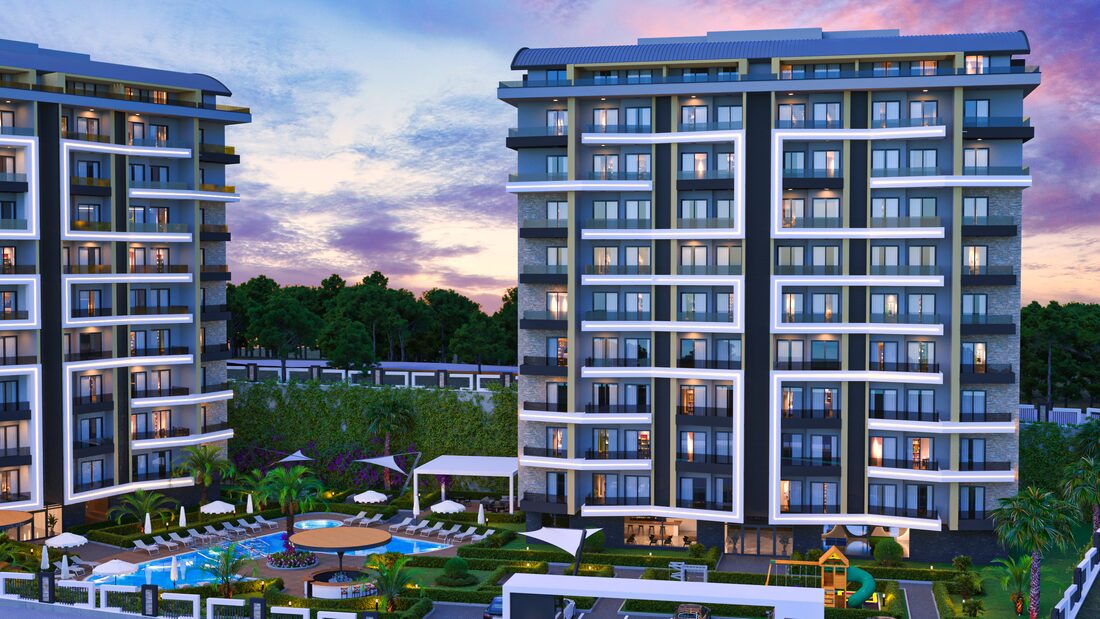 Квартира с 1 спальней, 52м² в Алания, Турция [ID: TA17-006]