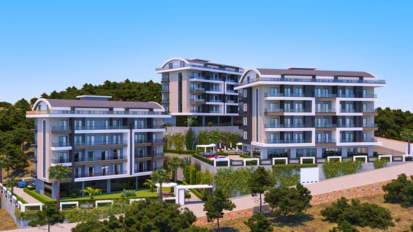 Apartment in Alanya, Turkey, 82m²