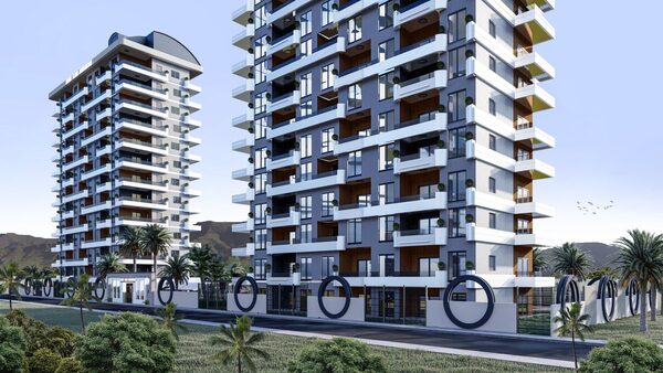 Квартира в Алания, Турция, 55м²