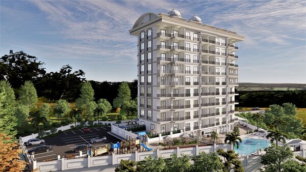 Квартира в Алания, Турция, 52м²