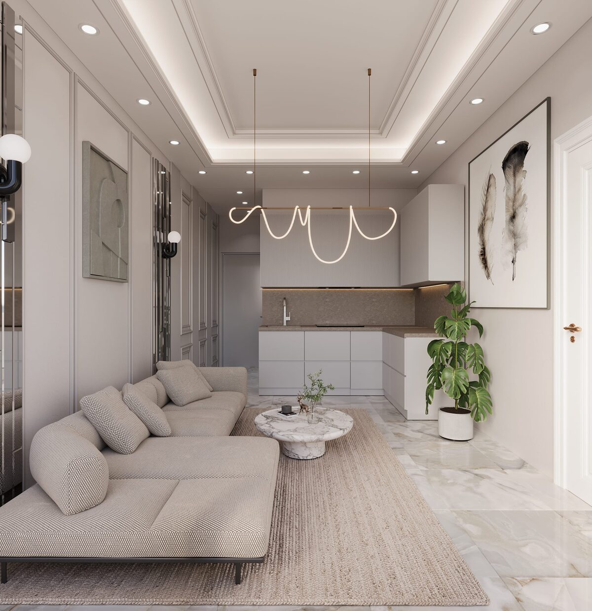 Квартира з 1 спальнею, 47м² в Мерсін, Туреччина [ID: TM03-025]