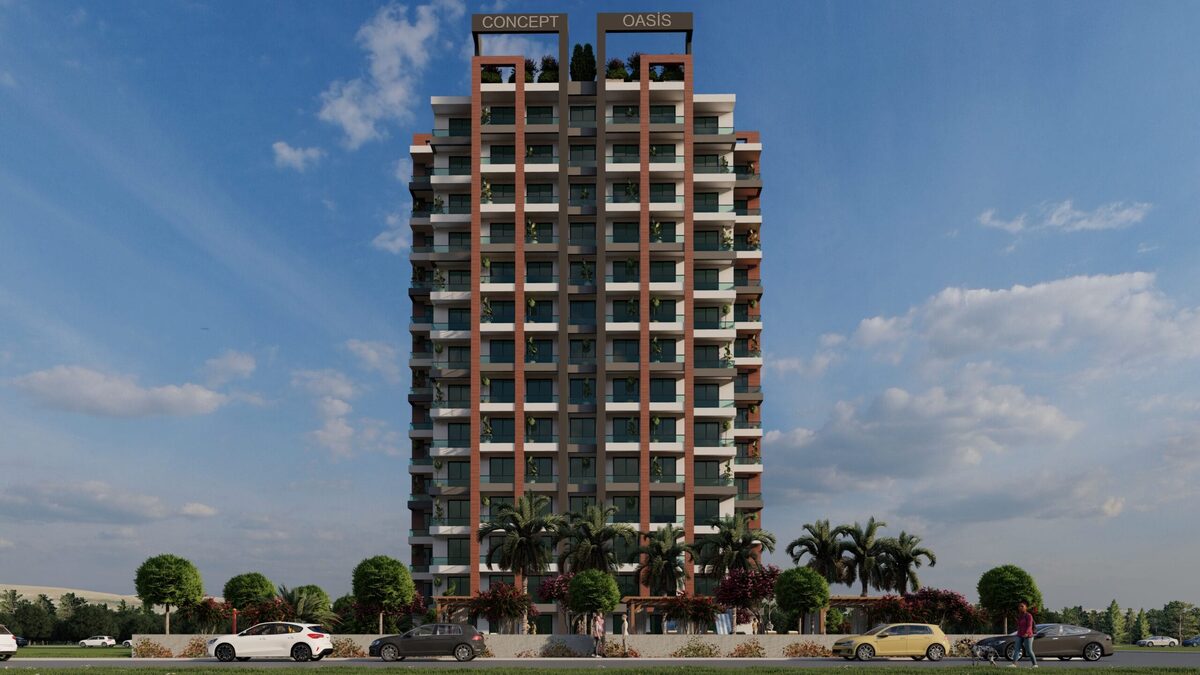 Студії з 1 спальнею, 32м² в Мерсін, Туреччина [ID: TM03-024]